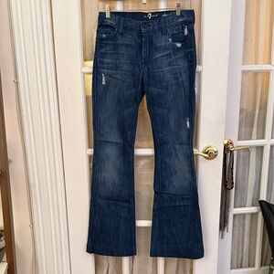 7 for all mankind Charlize Stretch Flare Jeans - 27